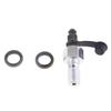 Motorcycle Brake Caliper Banjo Bolt Bleed Screw M10 X 1.25 Aluminum Nipple for Universal Master Cylinder Repair