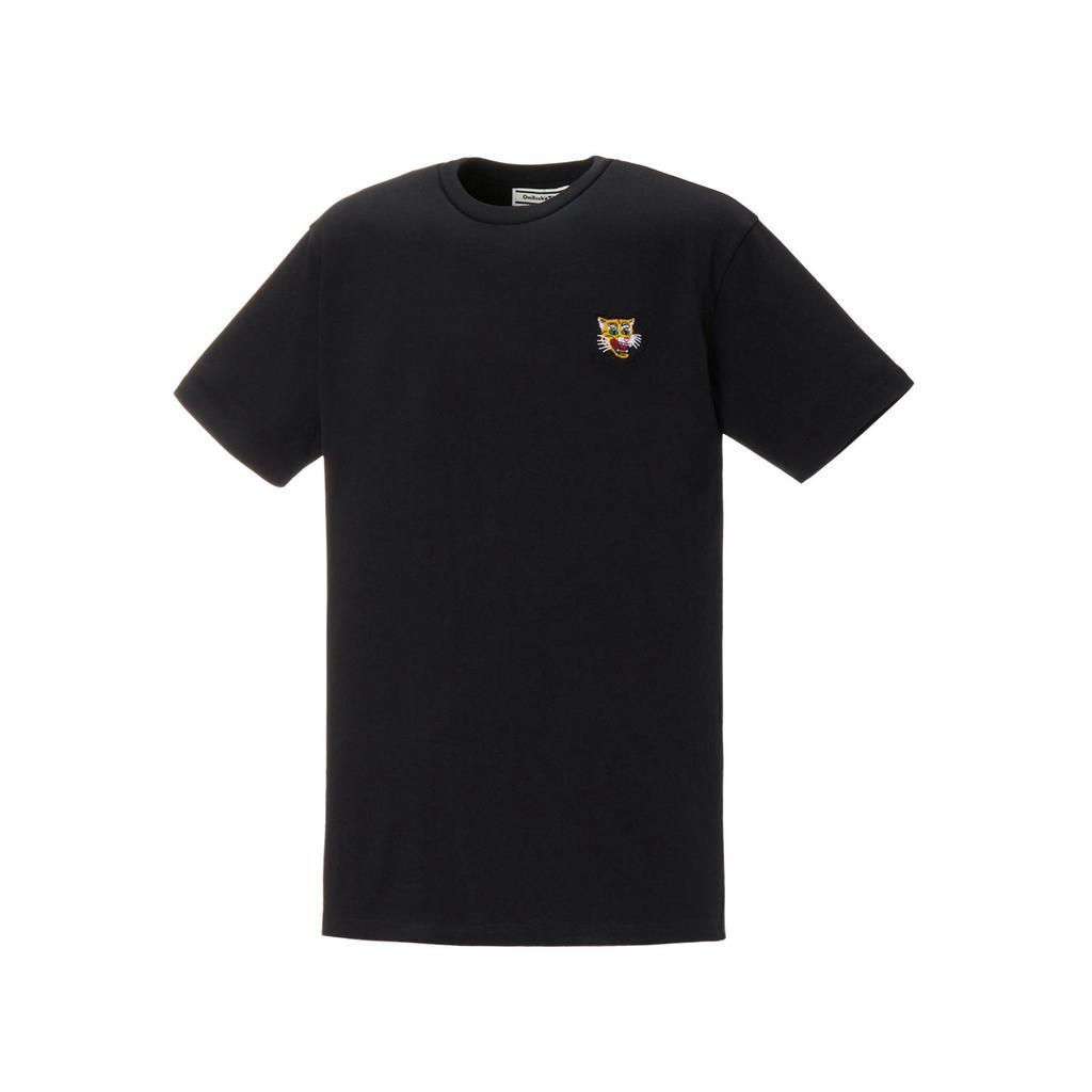 ONITSUKA TIGER Logo Print Minimalist Casual Pullover Short Sleeve T-Shirt Unisex T-Shirt 2183B559-001