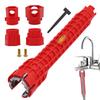 14 In 1 Wrench Sink Wrench Pipe Wrenches Faucet Sink Installer Kit Plumbing Spanner Installer Multifunction Hex Faucet Wrench