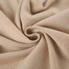 Women Beige V Neck Button Front Short Sleeve Knit Bodycon Mini Dress