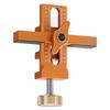 Aluminum Alloy Cabinet Door Mounting Jig with Support Arms and Holes for Easy Door Installation