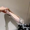 Shallow summer new soft-soled versatile commuter shoes elegant low-heeled pointed shoes