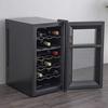 IRIS OHYAMA Peltier Wine Cellar 18 Bottles 50L Black IWC-P182A-B