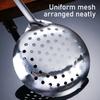 2Pcs Stainless Steel Colander And Skimmer Set Heavy-Duty Kitchen Strainer with Hanging Hooks Multi-Purpose Utensils for Pasta Frying Steaming