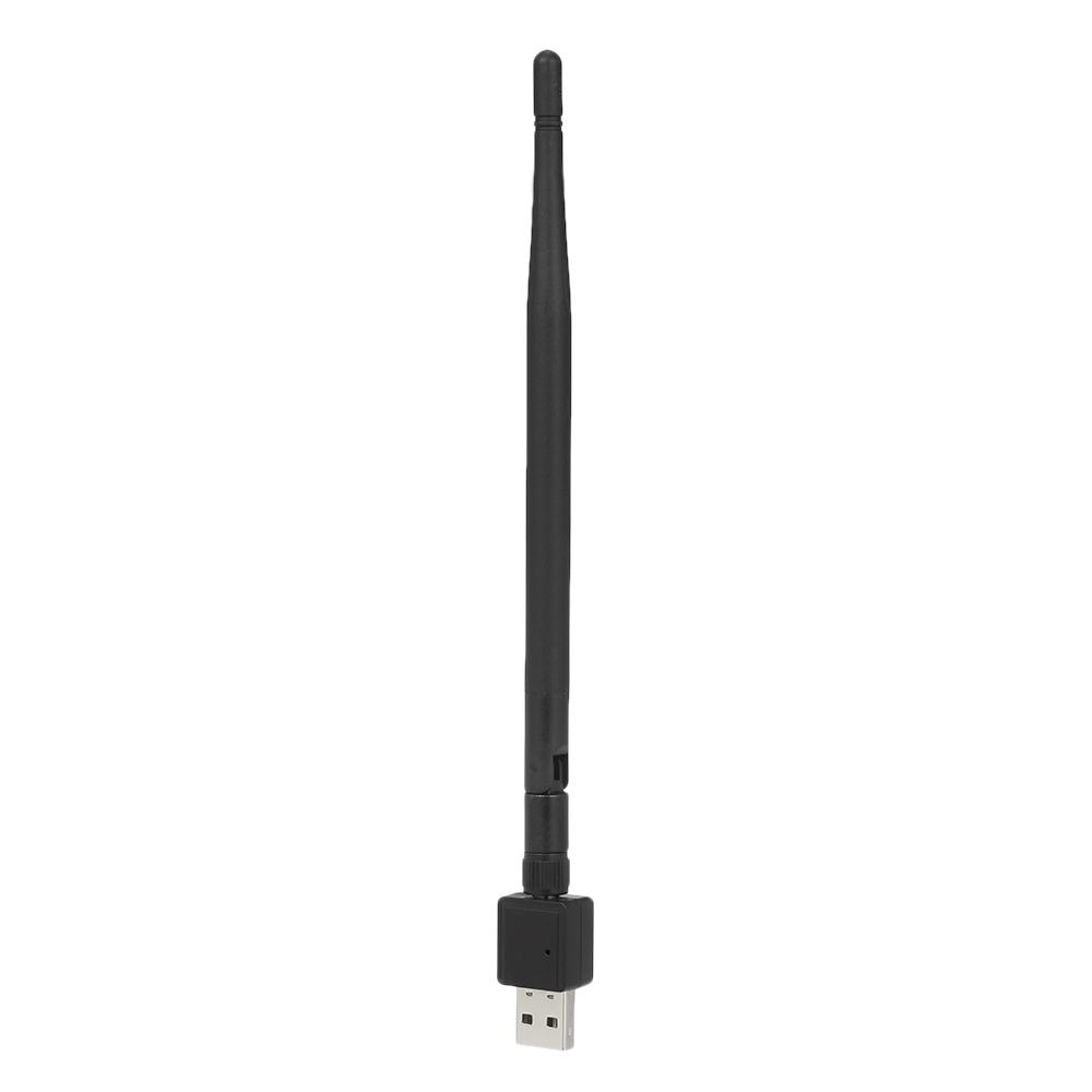 600Mbps Wireless USB WiFi Adapter Dongle 2.4GHz Network LAN Card 802.11b G N Standard with 2dBi Detachable Antenna for
