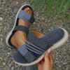 Sandali Bassi a Infradito da Donna Taglie Forti, Scarpe Casual Moda con Lavorazione Intrecciata, Sandali Bassi Estivi a Fascia Singola per Donna