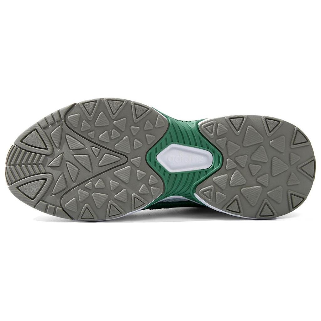 Adidas Neo JZ Runner Fashion Comfortable Slip Resistant Durable Low Top Lifestyle Casual Shoes Unisex Casual Shoes White Green JH5074