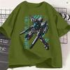 Gundam TShirt Summer Hippie T Shirts Unisex Pure Cotton O Neck 4xl 5xl 6xl Tees ShortSleeve Y2k Basic Tops