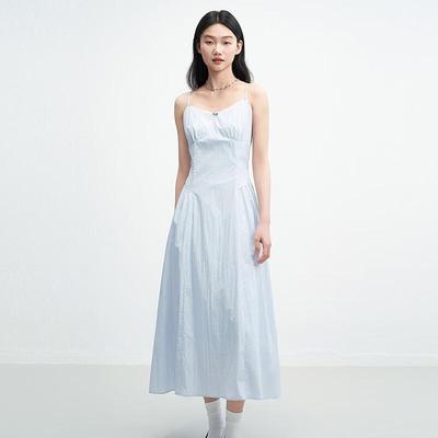 Ledin Baumwoll-Nylon Knitter-Trägerkleid