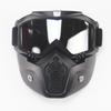 Vintage-Style Motorcycle Goggles Windproof Riding Eyewear Off-Road Racing Outdoor Cycling Unisex PC Lens Swapable Frame