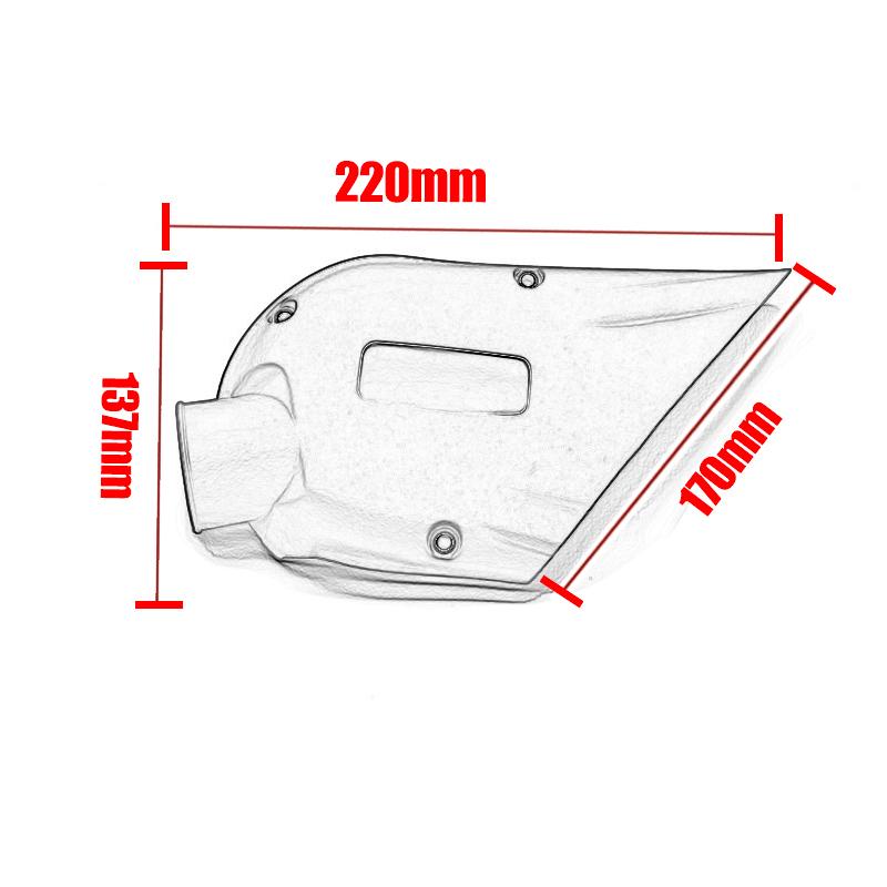 Fit for Vespa Primavera Sprint 125 150 50 2014-2021 Motorcycle Accrssories Transmission Case Engine Protector Cover Sprint125