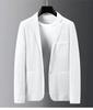 Men's Spring Fashion Slim Fit Suit: Korean Style Long Sleeve Two-Piece Set