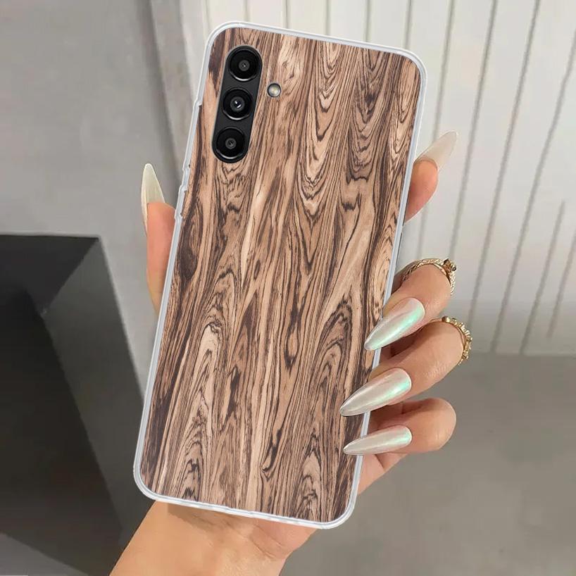 Wood Wooden Pattern Phone Case for Samsung Galaxy A17 A16 A37 A26 A36 A57 A56 A15 A25 A35 A55 A14 A24 A34 A54 A13 A23 A33 A53 Ga
