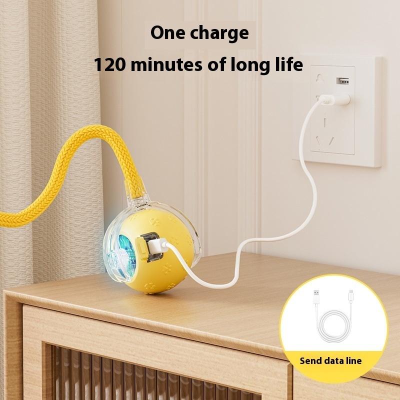 Upgrade Smart Interactive Cat Toys Ball Pet Interaction with Bird Sound Automatic Rolling Ball Toy for Cat Electric Dog Ball Toy