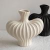 1Pc Water Cultivation Imitation Ceramic Plastic Vase Home Living Room Plastic Chic Vase, Modern Minimalist Desktop Decor