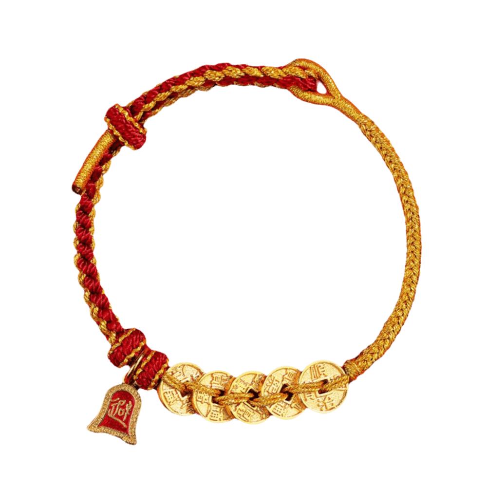 Hand-woven Zodiac Horse Bracelet Year of The Horse Red Handrope  Fortune Accessory