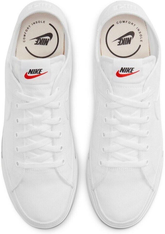 Кроссовки Nike Court Legacy Canvas белый/бело-черный