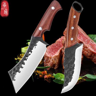 Stainless Steel Kitchen Knife Handmade Forged Knife Meat Cleaver Boning Knife Fruit Vegetable Cooking Knife Kitchen Supplies
