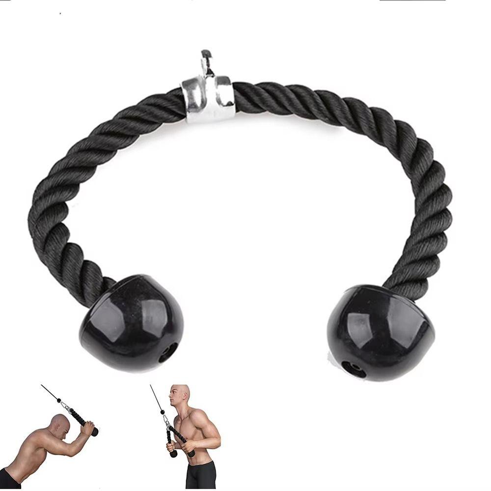 Multi-Use Triceps Pull Down Rope Heavy Duty Gym Pulldown Rope Biceps Rope  Gym Workout