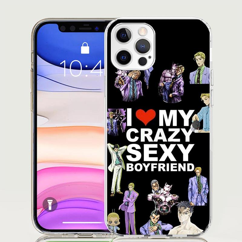 JoJo Kira Yoshikage Killer Queen Phone Case For iPhone 17 Air 16 15 Plus 11 14 Pro Max 13 Mini 12 7 8 + SE Pattern Art Customize