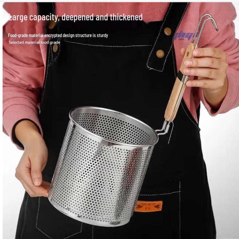 SIFAR Stainless Steel Perforated Strainer Spoon Set