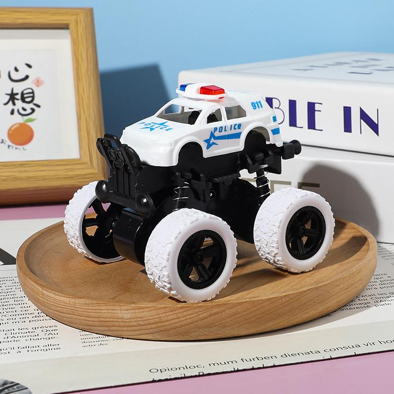Off Road Police Car Toy With Inertia Drive For Kids Outdoor Play