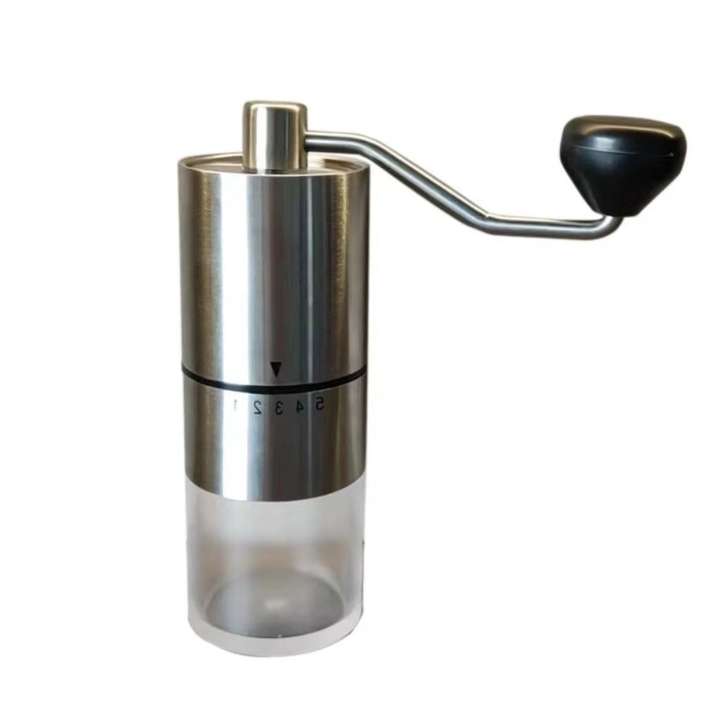 Detachable Coffee Bean Grinder Clear Bin Portable Coffee Grinding Machine  Espresso Preparation