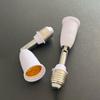 180 Degree LED Light Adapter Flexible E27 To E27 Bulb Socket Screw Extension Lamp Holder  Home