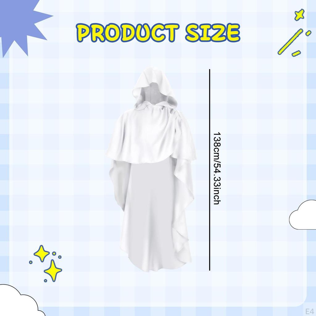 Halloween Cloak Dress Up Medieval Cape for Club, Party, Carnival