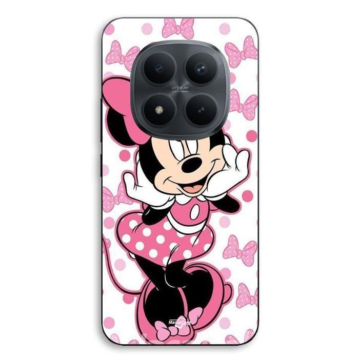 Coque - MANIACASE - Xiaomi Redmi Note 15 Pro Plus 5G - Minnie Mouse (Disney) - Silicone TPU - Noir