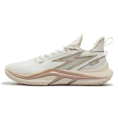 361 Dämpfung Rutschfest Abriebfest Niedriger Schaft Basketballschuhe Herren Weiß Gold 672441114-1