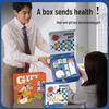 HEZHENG Office Wellness Gift Set: Head Massager, Thermos & Moxibustion Jar CN plug (adapter included)
