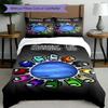 3pcs Duvet Cover Set (1*Duvet Cover + 2*Pillowcase, Without Core), Among Us Print Bedding Set, Bedroom Decor, All‑Season, Birthday Gift