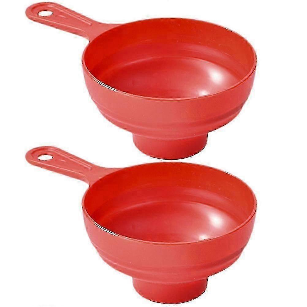 Jam Funnel Dry Ingredient Transfer Tubes Cooking 20X7X5.5CM 2Pack