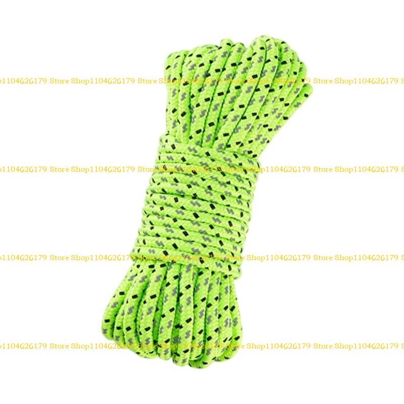 A1A2 Reflective Tent Rope Lanyard High Strength Camping Paracord Clothesline Rope