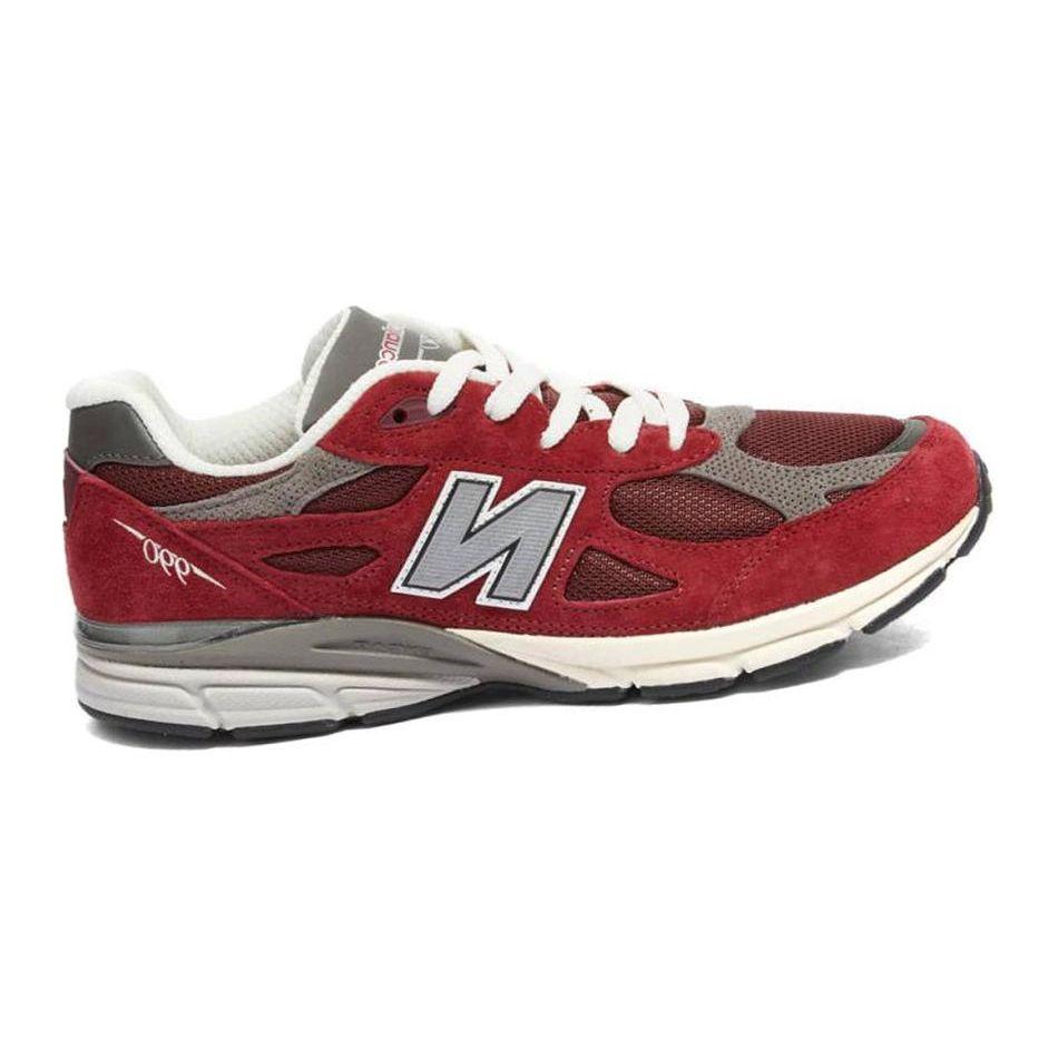 Teddy Santis x New Balance 990v3 Big Kid Scarlet Marblehead Kids Sneakers Red GC990TF3