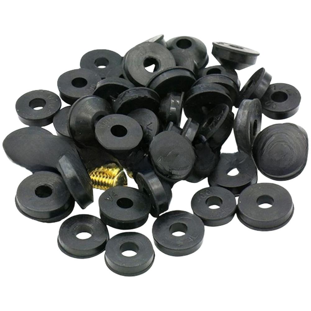 106Pcs Rubber Faucet Washers Kit Shower Head Seal Gasket Assorted Tap Washers O-ring Faucet Washers Replacement Sealing