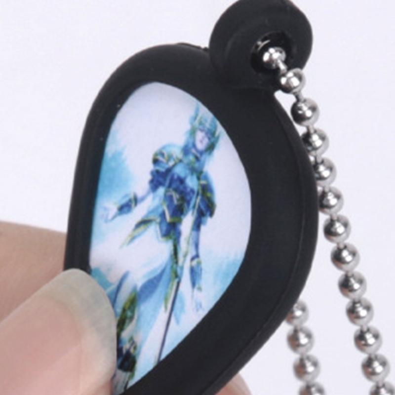 Unisex Guitar Pick Pendant Ergonomic Guitar Pick Necklacec Fashion Necklace for Performances and Gifting