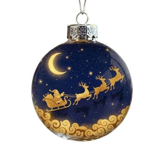 Závěsná ozdoba Sněhová koule Vánoční sněhová scéna Ozdoba anděl Průhledná vánoční koule Dekorace na vánoční stromeček Domov Zimní sváteční párty