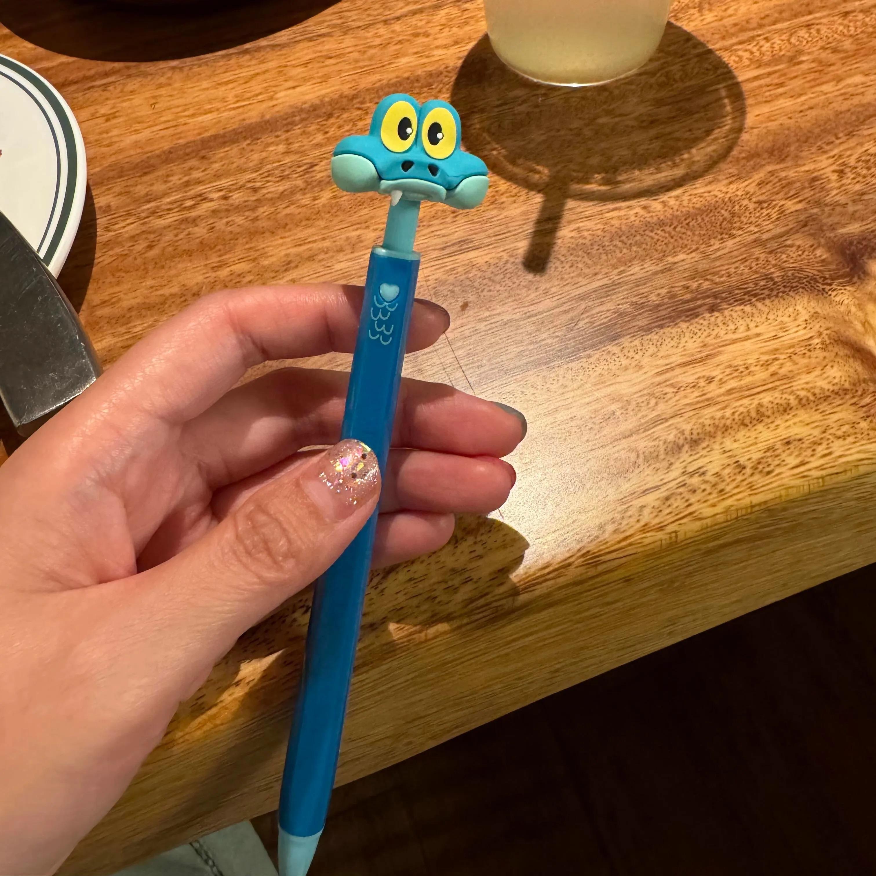 

1/6Pcscartoon Zootopia 2 Anime Periphery Gary Snake Ballpoint Pen Detoxification Pen Creative Fun Desktop Ornament