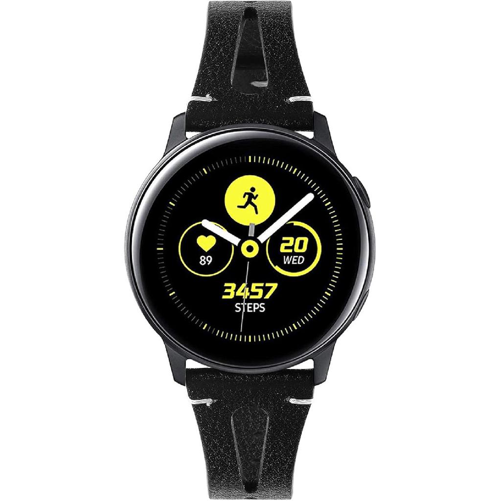 Compatible for ITOUCH AIR 4 Bands, 24mm Slim Vintage Leather Strap Replacement for Women, Man, Wristband Accessories Compatible for ITOUCH AIR 4 41mm