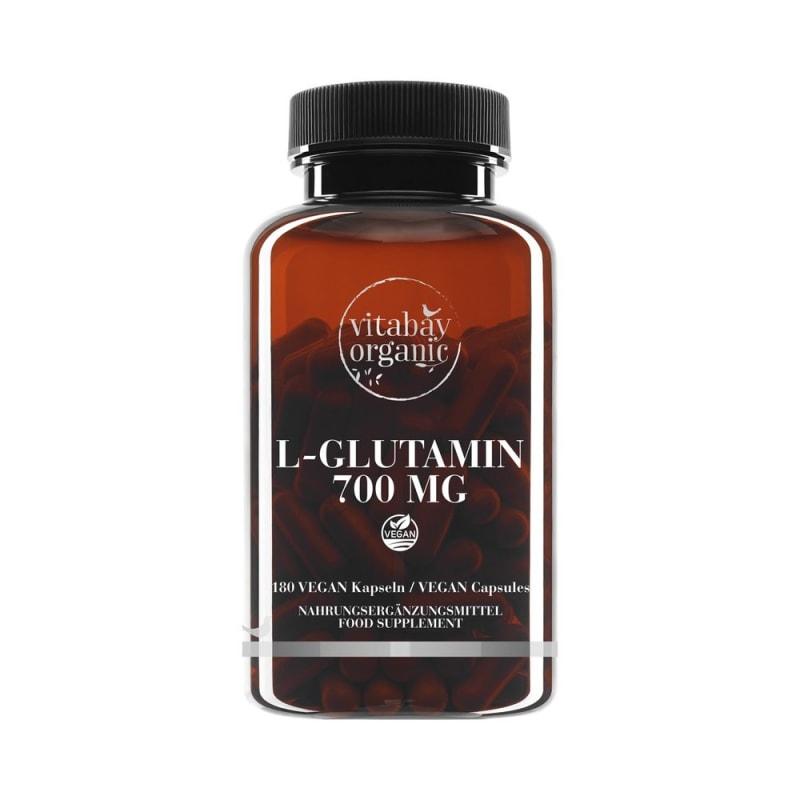 Vitabay L-Glutamine 700 Mg 180 Capsules