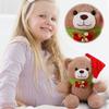 Bell Christmas Bear Teddy Bear Doll Plush Toy Cute Bear Doll Christmas Gift