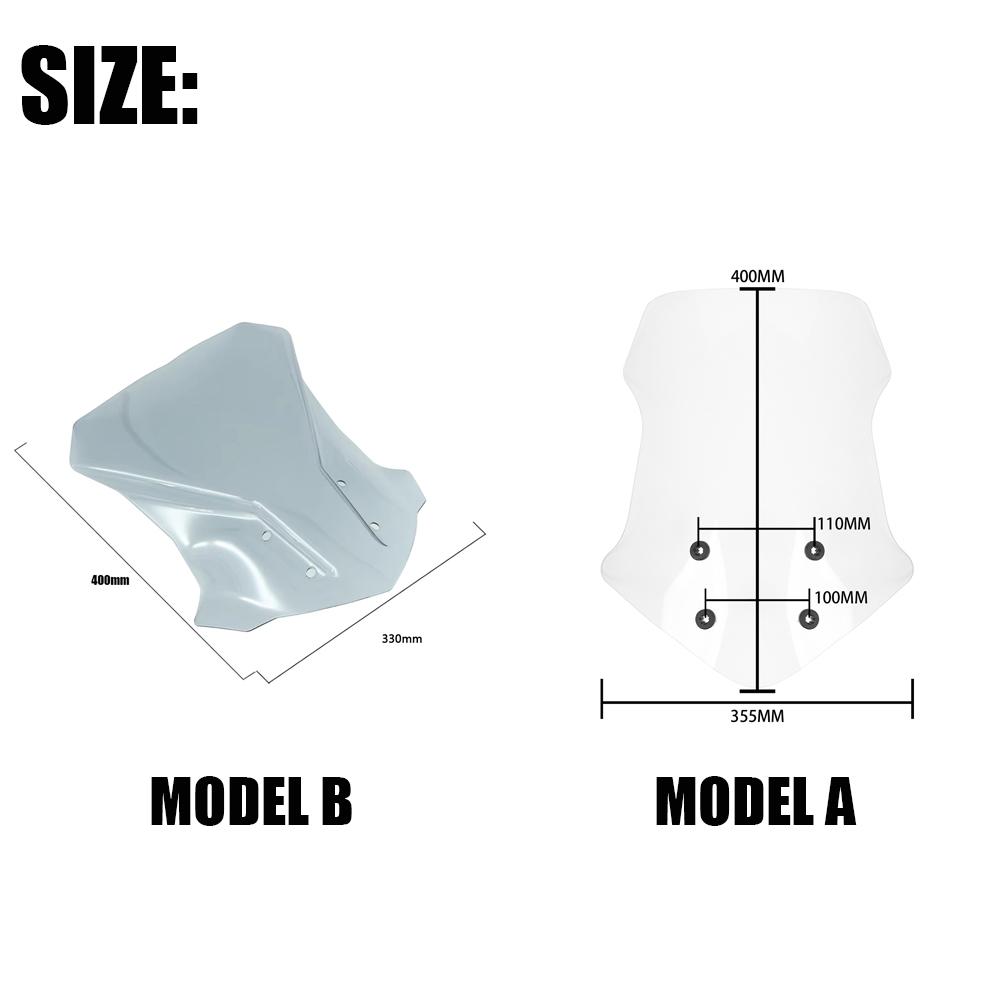 Motorcycle Accessories For BMW G310GS 2017-2025 WindScreen Windshield Viser VIsor G 310 GS G 310GS G310 Double Bubble Screen ABS