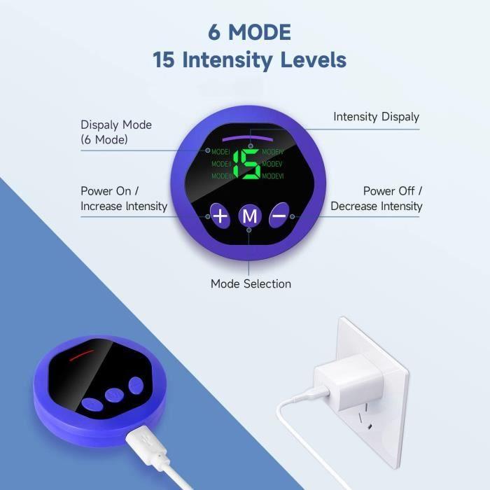 Appareil De Musculation - EMS - Abdominaux - 6 Modes - Électrostimulation - Mixte