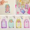 Women Men Business Card Holder Cartoon Cute Retractable Credit Card Holders Bank Id Holders Badge Child Bus Card Cover Case