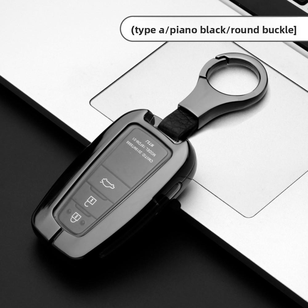 Premium Key Case for Toyota Camry RAV4 Corolla CHR Highlander Levin Keychain Holder