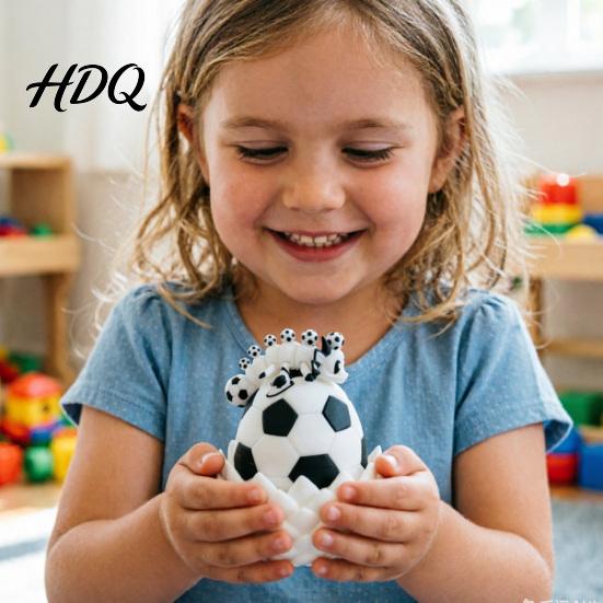 Interactive Dragon Toy 3D Printed Egg with Mini Inside Collectible Articulated Winged Sports Enthusiast Fidget Toy Ball Theme Stress Relief