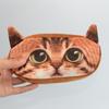 1 Stück 3D Katzenmuster Druck Federmäppchen Material Stifttasche Beutel Plüschbox Schulsachen