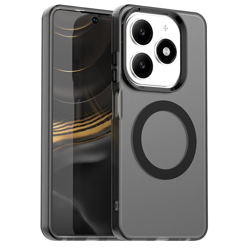 Magnetic Adsorption Wireless Charge Cover For Infinix Smart 8 Transparent Case For Infinix Smart 8 Case For Infinix Smart 8 Case